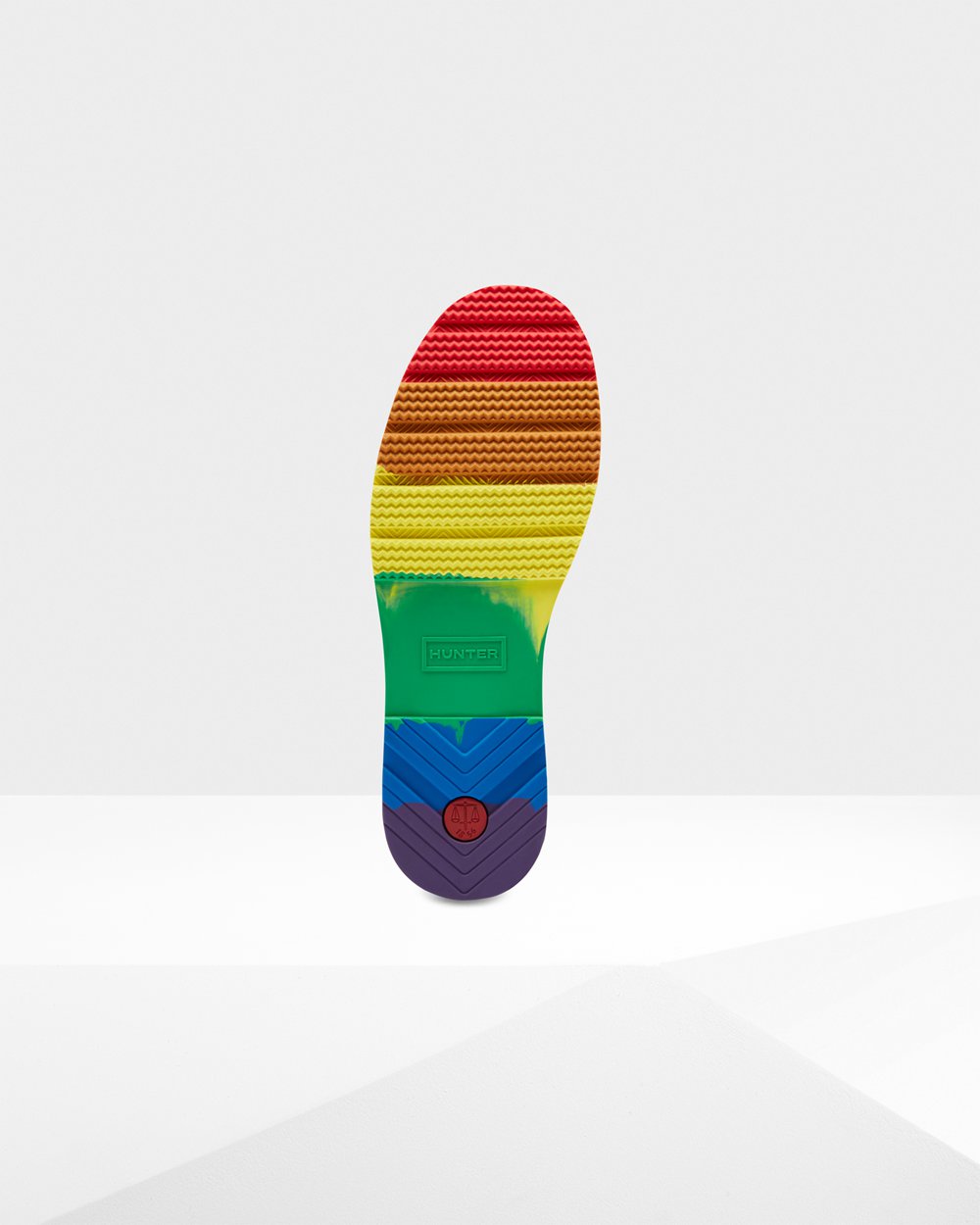 Play Botas Hunter Mujer Negras Original Pride Flatform Rain 786931-CNV